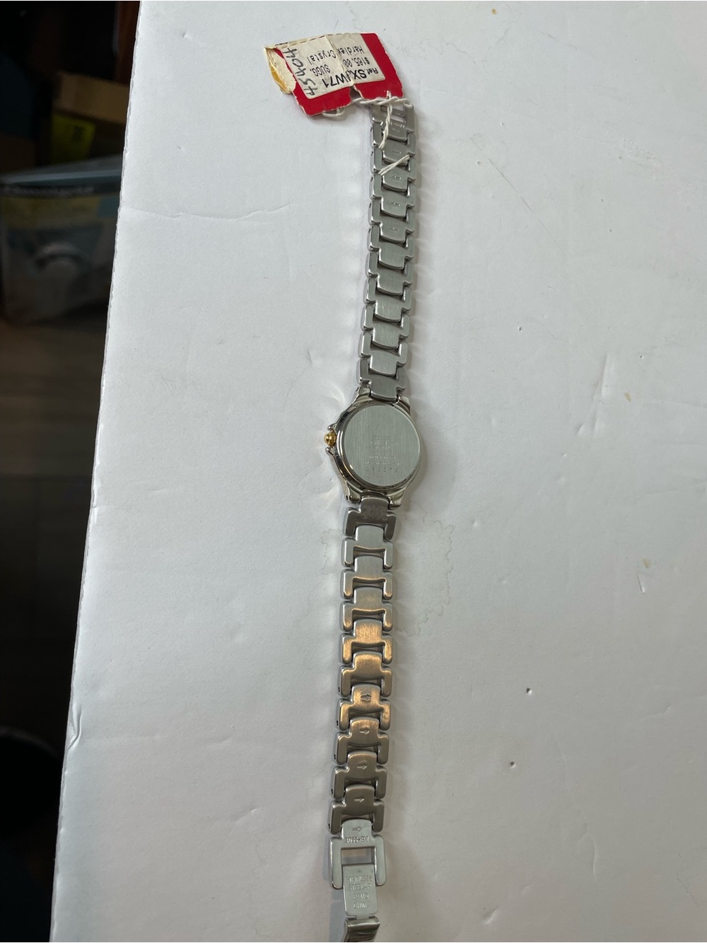 Seiko Two-Tone Gold & Silver Tone Bracelet Blue Dial Women's Watch - Picture 6 of 7